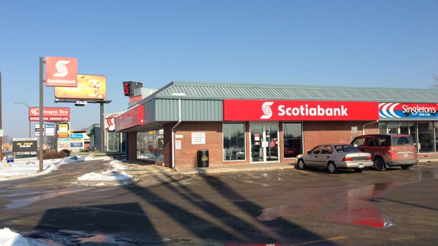 Scotiabank on Killarney robbed 