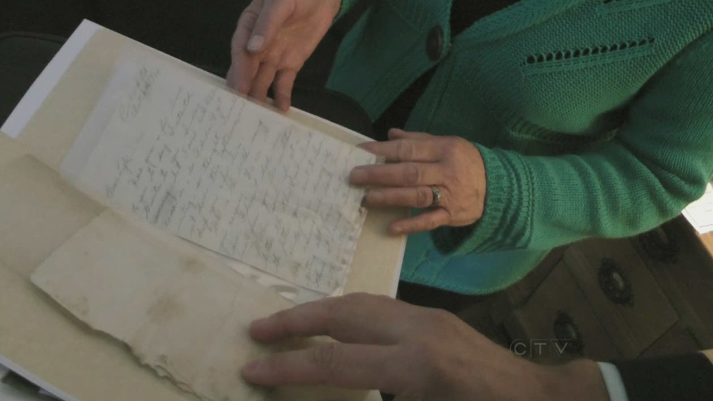 CTV Toronto: War letters returned to family