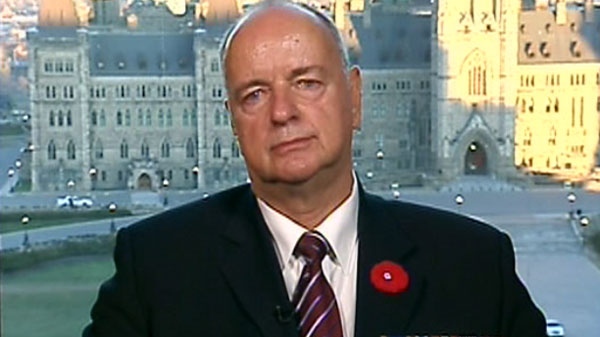 Canada's new veterans' ombudsman Guy Parent appears on CTV's Canada AM on Thursday, Nov. 11, 2010.