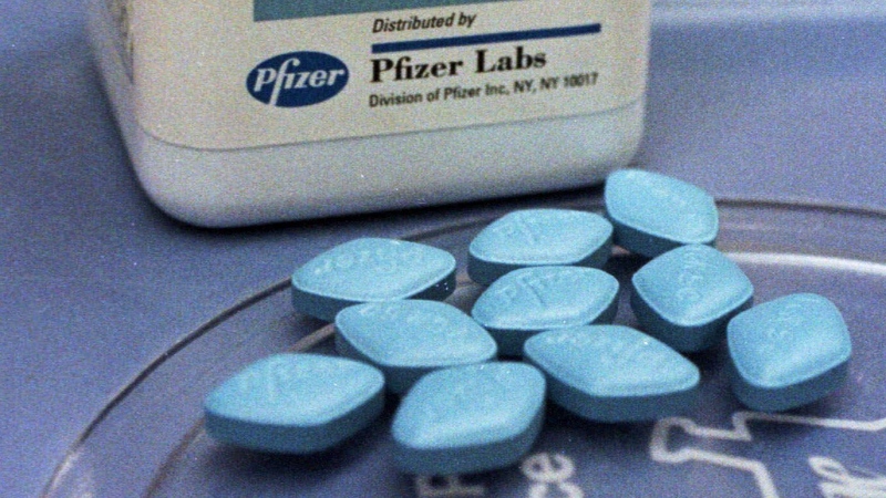Pfizer Canada will reduce the price of Viagra, bringing the cost in line with generic versions. (AP / Toby Talbot)