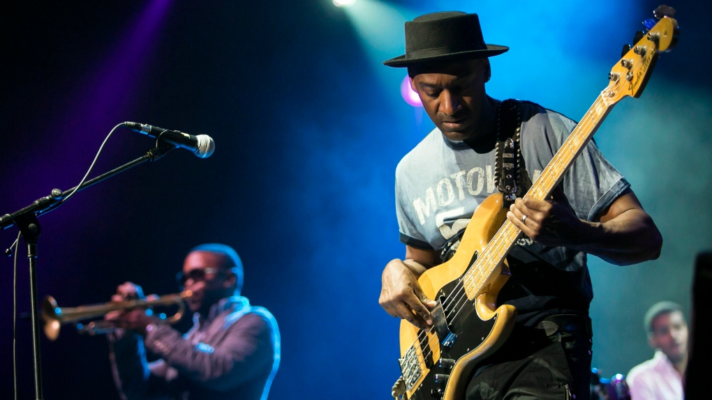 Marcus Miller in Hungary on  May 23, 2012.
