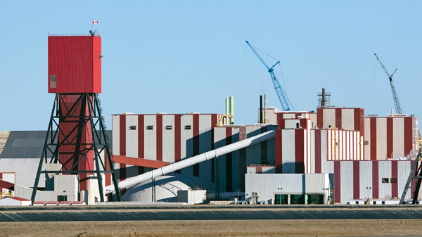 The exterior of the Potash Corp. plant near Rocanville, Sask., about 250 kilometres east of Regina, is shown on Wednesday Nov. 3, 2010. (Troy Fleece / THE CANADIAN PRESS)