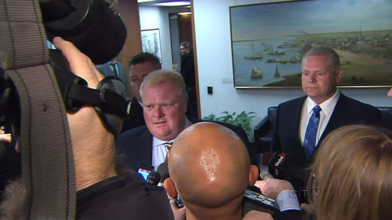 Rob Ford speaks after court ruling