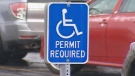 Accessible Parking sign