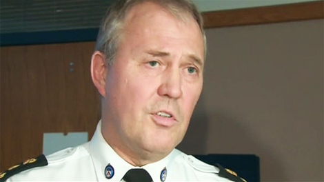 Toronto Police Chief Bill Blair speaks with reporters on Monday, Nov. 15, 2010.