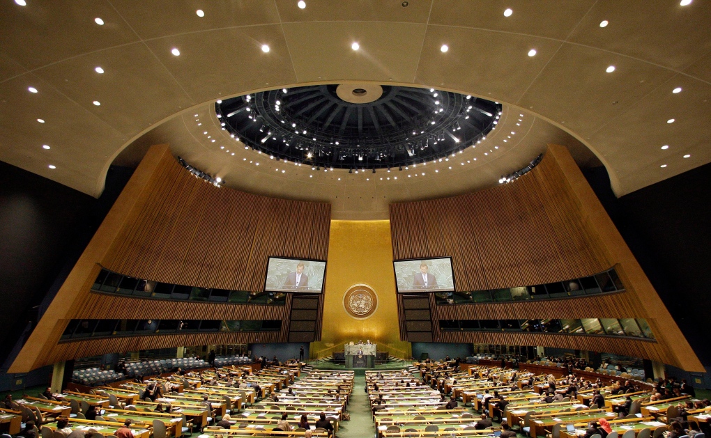 UN General Assembly on Sept. 25, 2012.