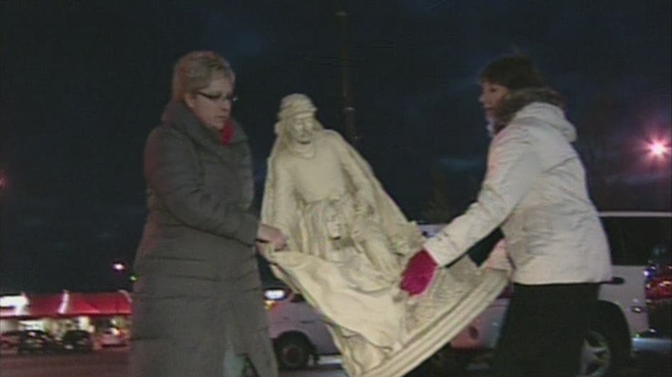 Nativity scene returns to Stone Road Mall