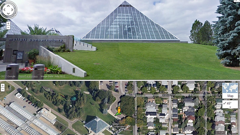 Google Street View Panoramic showcases Edmonton