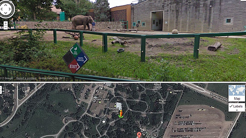 Google Maps Street View Edmonton