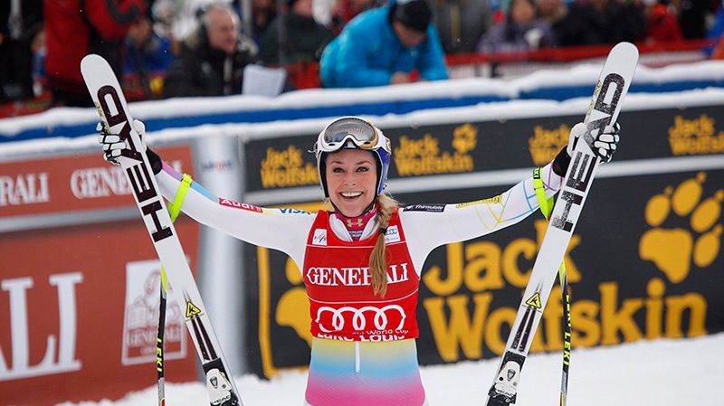 Lindsey Vonn wins second ract at World Cup