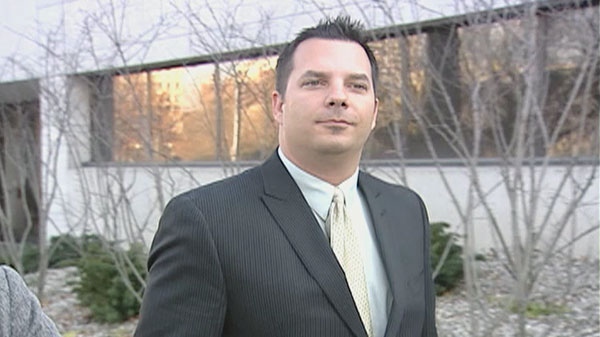 Const. Shyldon Safruk appears at the Ottawa courthouse on Elgin Street, Tuesday, Nov. 16, 2010.