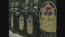 Crown Royal bottles at the company's plant in Amherstburg, Ont.