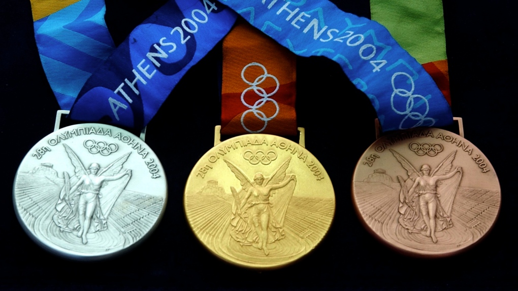 Olympic medals Athens doping