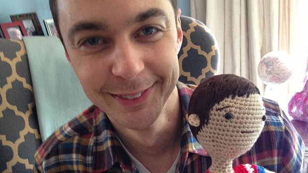 Jim Parsons, Big Bang Theory, crochet doll