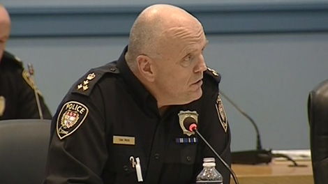 Ottawa police chief Vern White says his officers must be held to a high standard, Monday, Nov. 22, 2010.