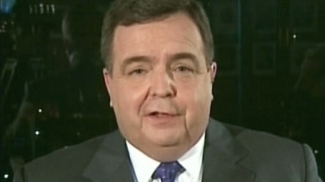Ontario Finance Minister Dwight Duncan speaks with CTV News in this image taken from video.