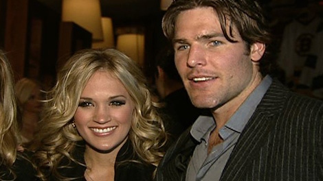 The winning bid to have dinner with Mike Fisher and Carrie Underwood went for $24,000, Tuesday, Nov. 23, 2010. The money will benefit Rogers House and Candlelighters.