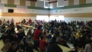 Hundreds of students protest in Smiths Falls