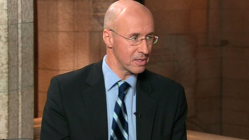 Parliamentary Budget Officer Kevin Page appears on CTV's Power Play on Tuesday, Dec. 11, 2012.