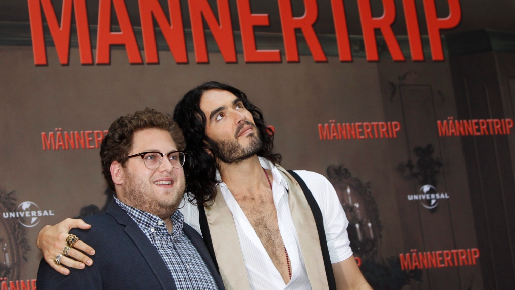 Jonah Hill Russell Brand Get Him to the Greek