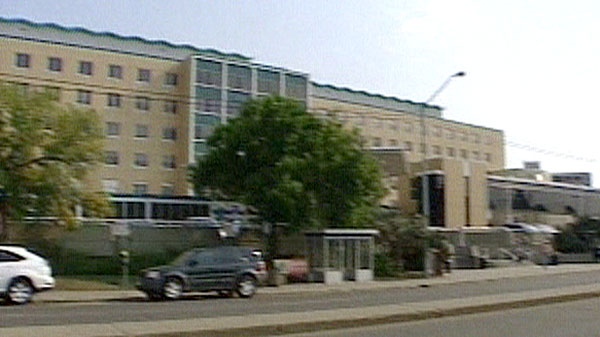 The exterior of Royal Alexandra Hospital in Edmonton, Alberta is seen in this image taken from video, Tuesday, June 29, 2010. 