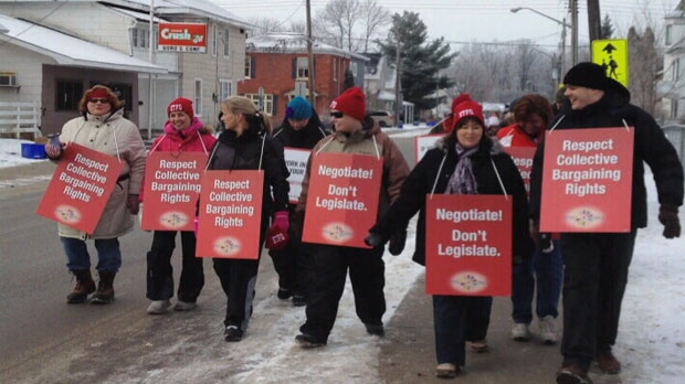 Teachers in Renfrew will walkout Thursday in the latest round of one-day strikes by elementary teachers in Ontario.