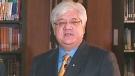 Mike Lazaridis, founder and board chair of the Perimeter Institute, speaks with CTV News from Waterloo, Monday, Nov. 29, 2010