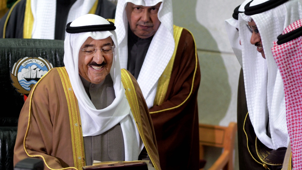 Sheikh Sabah Al Sabah at inauguration