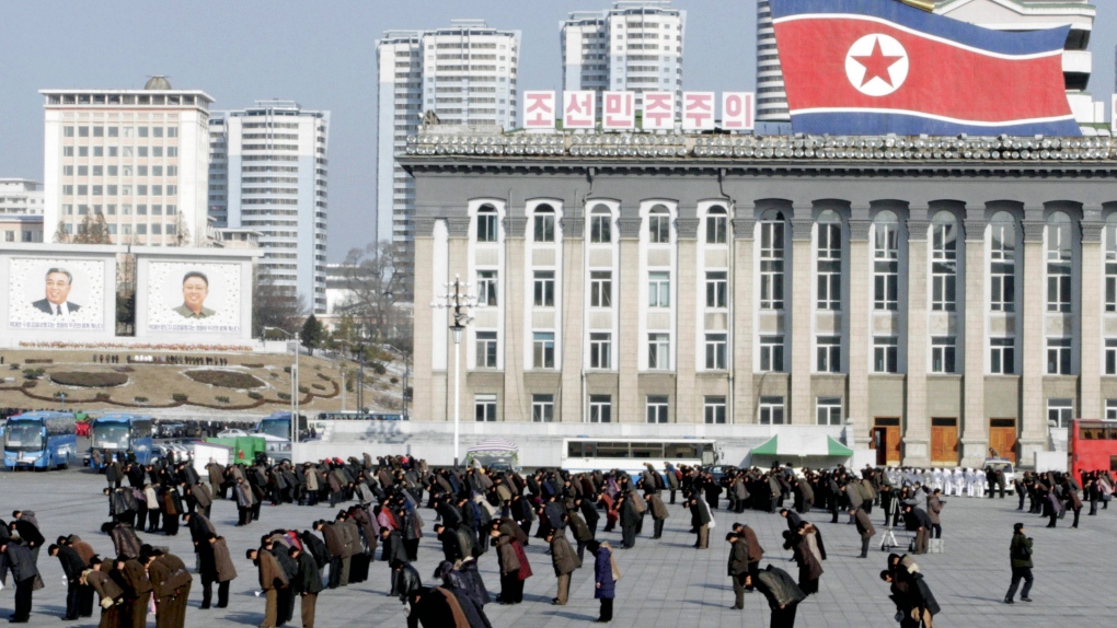 Kim Il Sung Square, Pyongyang, NKorea, Dec 17 2012