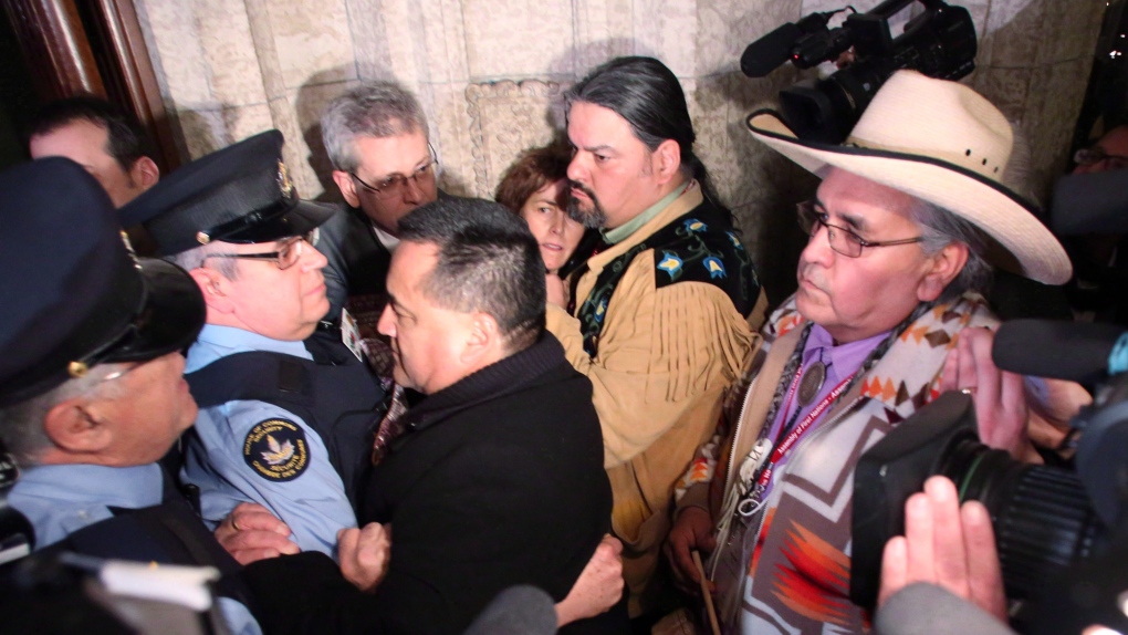Idle No More First Nations protest