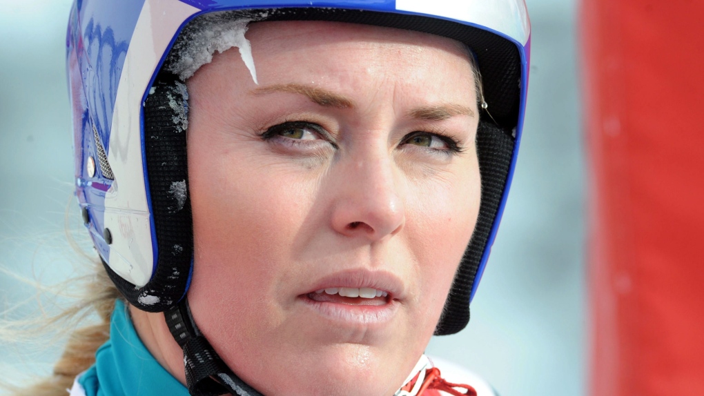 Lindsey Vonn at Alpine Ski World Cup race 2012