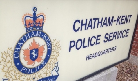 Chatham-Kent police headquarters sign