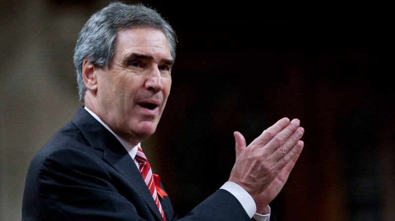 Liberal leader Michael Ignatieff asks a question during Question Period in the House of Commons on Parliament Hill in Ottawa on Wednesday, Dec. 1, 2010. (Sean Kilpatrick / THE CANADIAN PRESS)