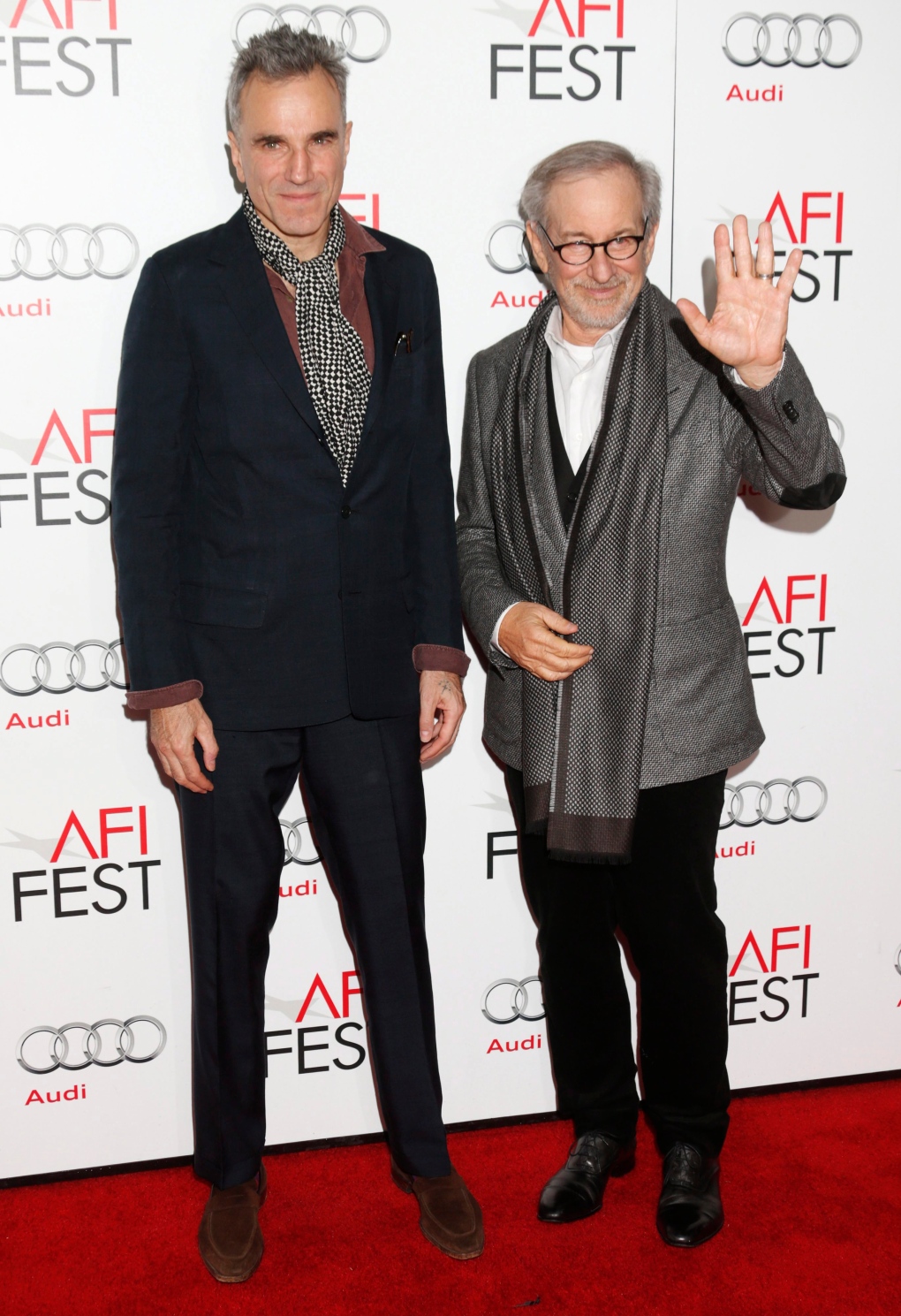 Daniel Day-Lewis and Steven Spielberg Nov. 2012