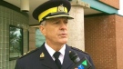 Supt. Rick Penney talks to reporters about a drug investigation at Pearson Airport on Thursday, Dec. 2, 2010. (CTV Toronto)