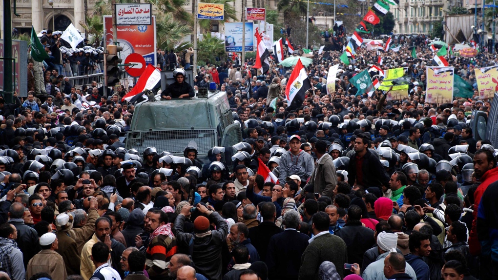 Egypt's Islamists clash with opponents