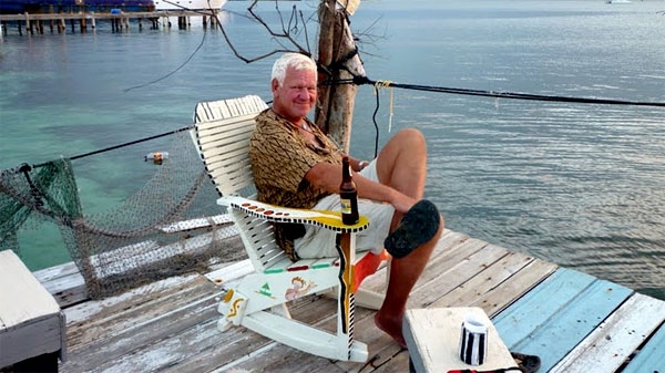 Milan Egrmajer on a previous voyage to Guatemala and Honduras. The veteran sailor was murdered in a remote bay, after a gang of bandits swarmed his yacht. (Photo from adena.ca)