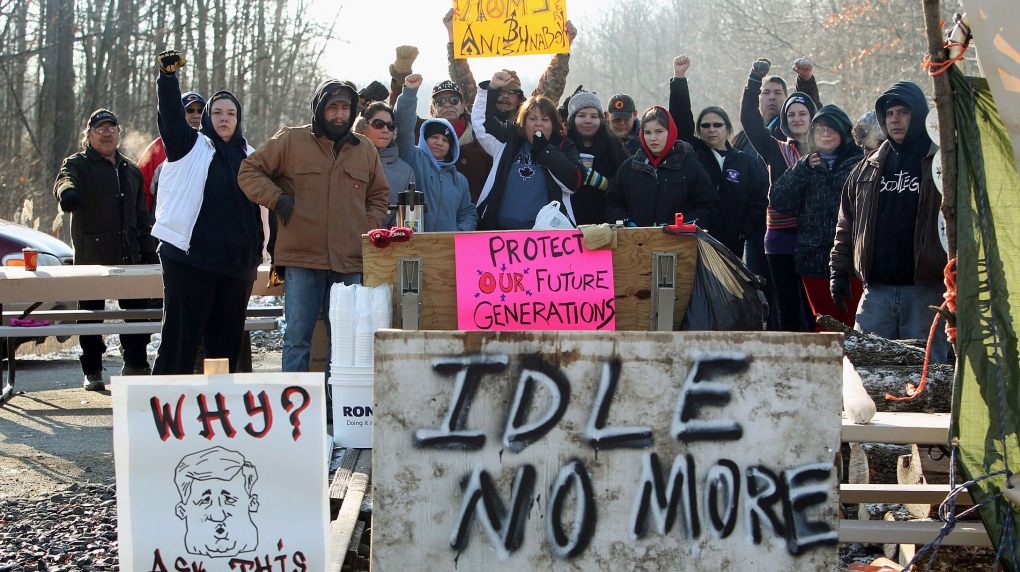 Idle No More protest