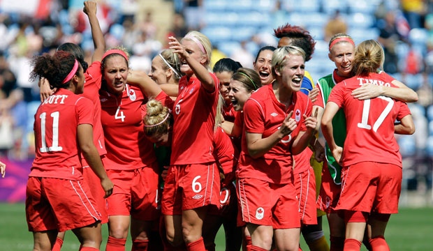 Canada, soccer, bronze, women, team of the year