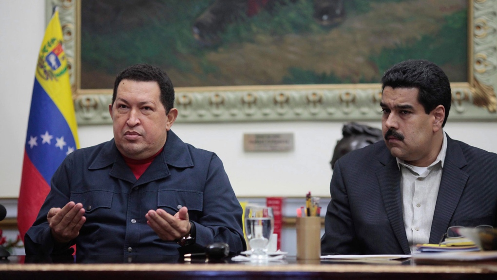 Chavez issues military gratitute through VP