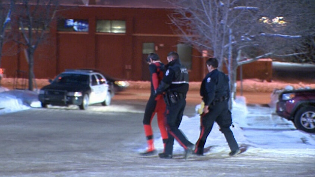 Police arrest man with handguns, swords | CTV News