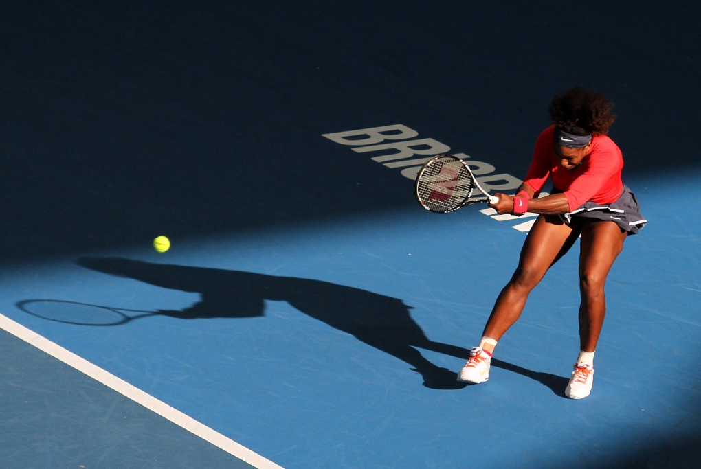 Serena Williams in Brisbane, Australia