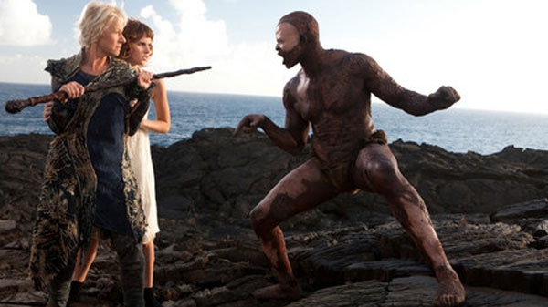 Helen Mirren, Felicity Jones and Djimon Hounsou in Miramax Films' 'The Tempest'