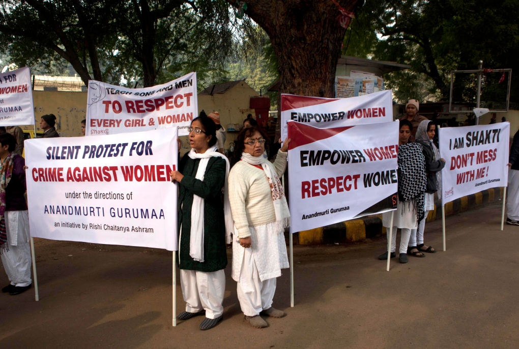 Indian gang rape protest