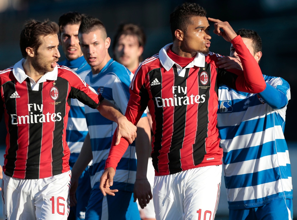 AC Milan walks off pitch over racial comments