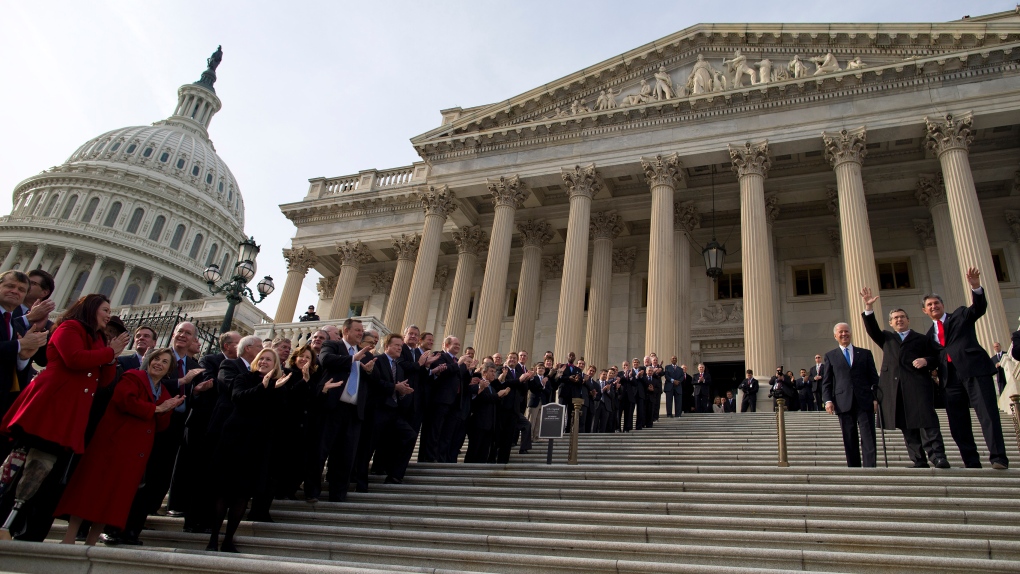 U.S. Congress greets new members