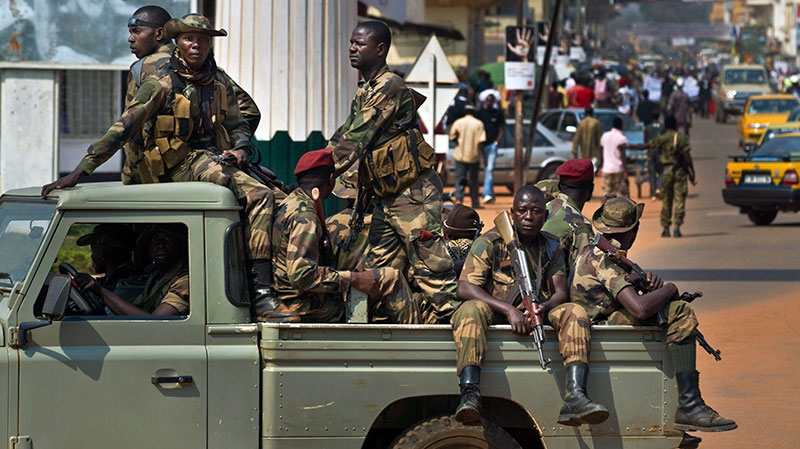 South Africa sends troops to C.A.R.