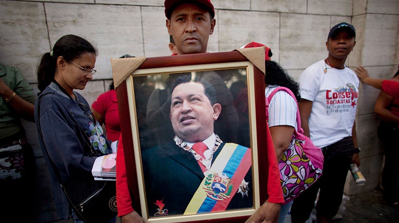 Hugo Chavez supporter