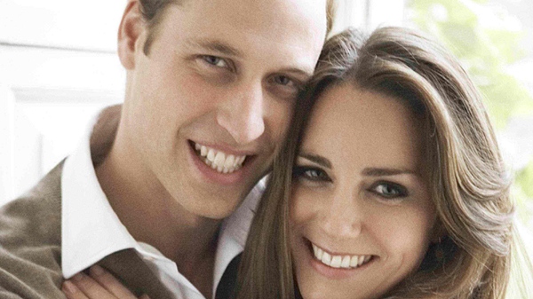 This is one of two official portrait photographs taken on Nov. 25, 2010 in the Cornwall Room in St James's Palace, London and released by Clarence House Press Office to mark the engagement of Britain's Prince William, left, and Catherine Middleton, right, on Sunday Dec. 12, 2010. (AP / Clarence House Press Office/Copyright 2010 Mario Testino, ho)