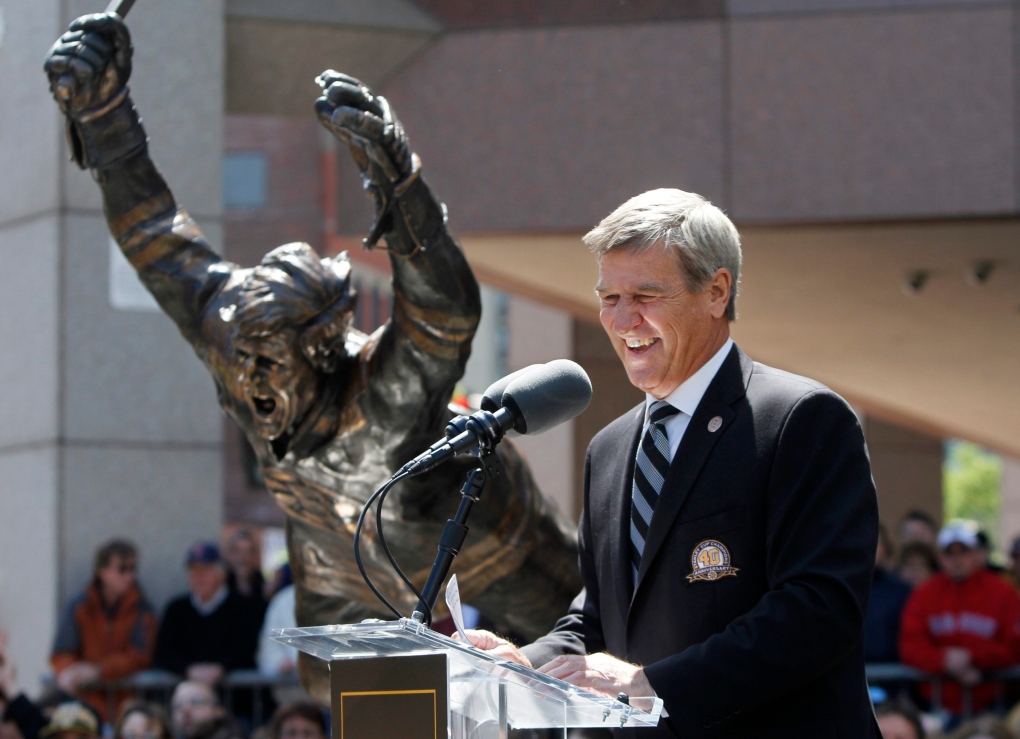 Bobby Orr in Boston on May 10, 2010